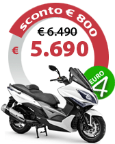 Promozione Xciting 400 i ABS euro 4 Kymco